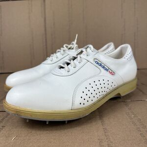 Adidas Vintage Golf Shoes - UK8.5 (Made In Yugoslavia) US Size 9 70s Classic